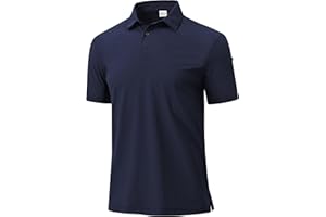 EEQ Polo Shirts for Boys Golf Polo Shirt Short Sleeve Boys Performance Polo Dry Fit Stretch Collared UPF50+ Kids Golf Shirts