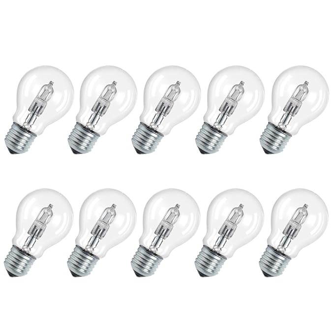 10 x OSRAM Halogen Glühbirne 77W entspricht 100W 230V E27 Classic A Pro 64547