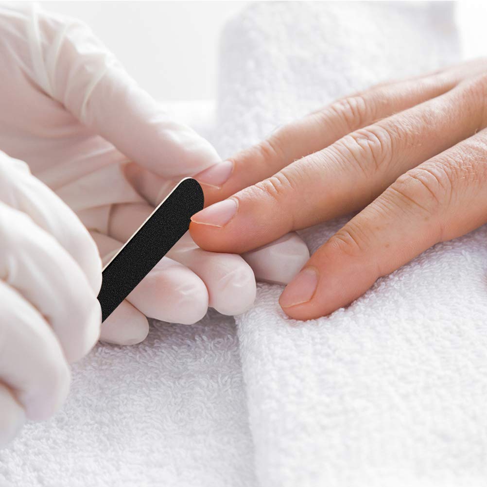 Cuticle Pusher Cuticle Remover Set with Cuticle Trimmer Peeler Scraper 2 Nail Files Dead Skin Clipper Manicure Pedicure Tools: Beauty