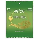 Martin Premium Polygut Ukulele Strings M625, Tenor-Gauge Graphite Gray Ukulele Strings
