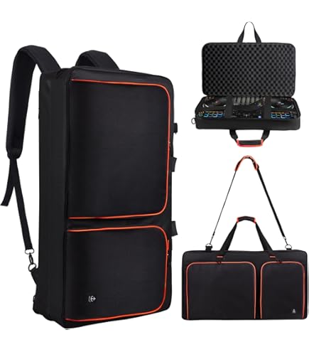 Amazon.com: Rabjen DJ Backpack for Club Gigs, DJ Mixer Case