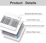 LeaGerous 8.2MH RF Soft Security Labels Mock Barcodes Retail EAS Anti-Theft view 4
