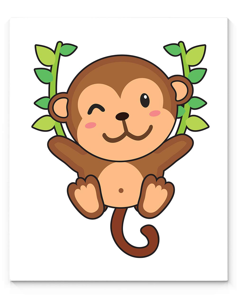 monkey nursery wall decor