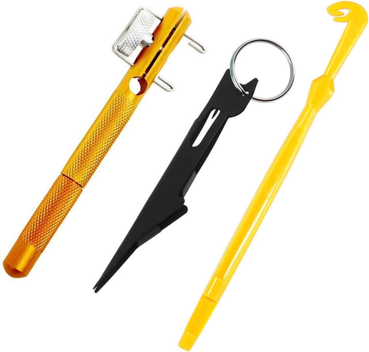 XJunion Fishing Line Knot Tying Tool- 3 Pack of Knot Tyers, Nail Knot Tyer, Loop Knot Tyer, and Hook Knot Tyer