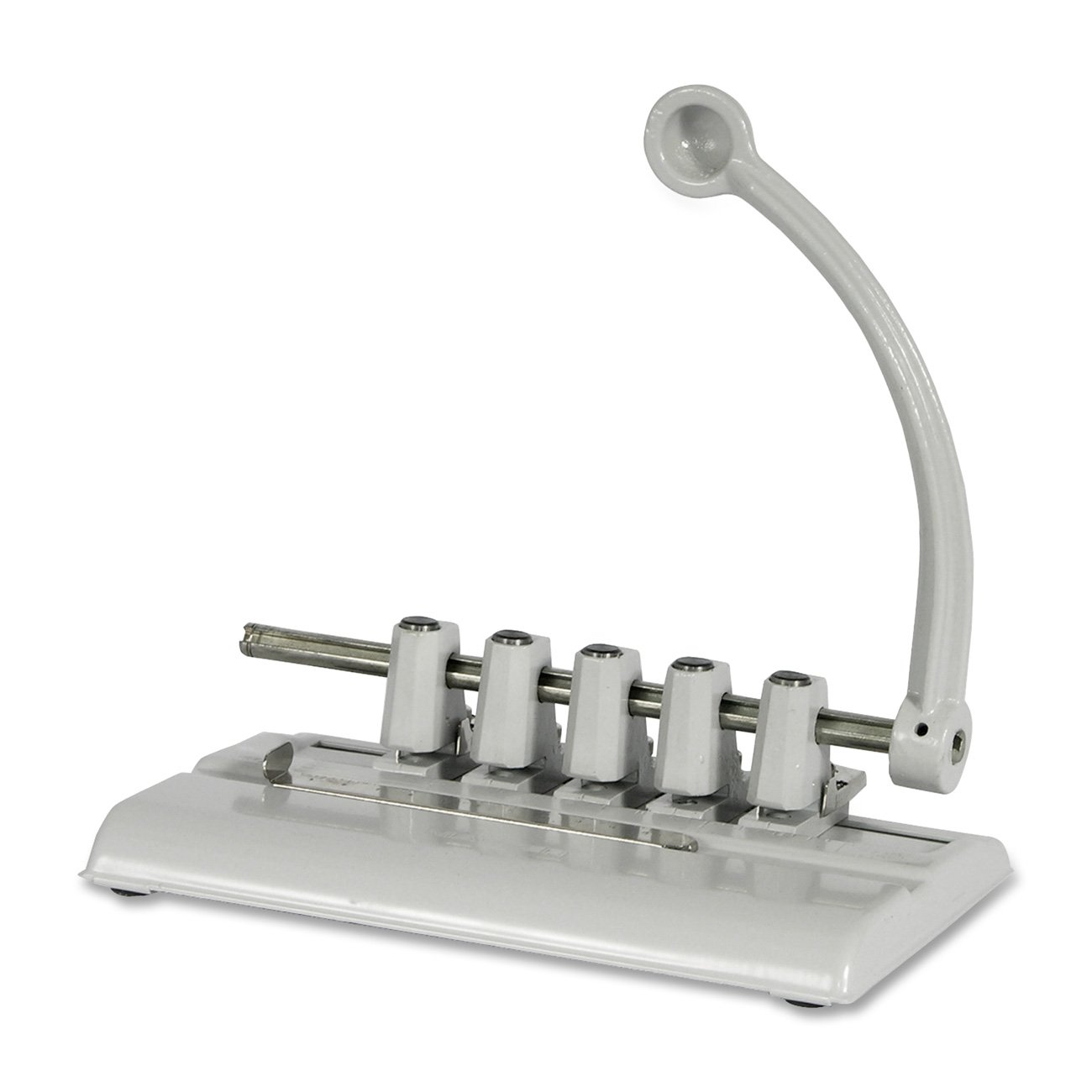 Martin Yale 525M Master Hole Punch, 11/32" Hole Diameter, Punches Through Up to 40 Sheets of 20-lb. Bond Paper, Comes with 5 Punch Heads and Accepts a Total of 7