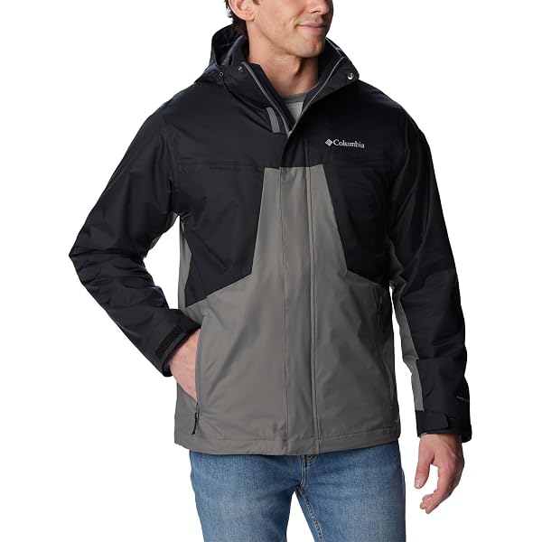 Columbia Men's Tunnel Falls Interchange Jacket, Dark Mountain