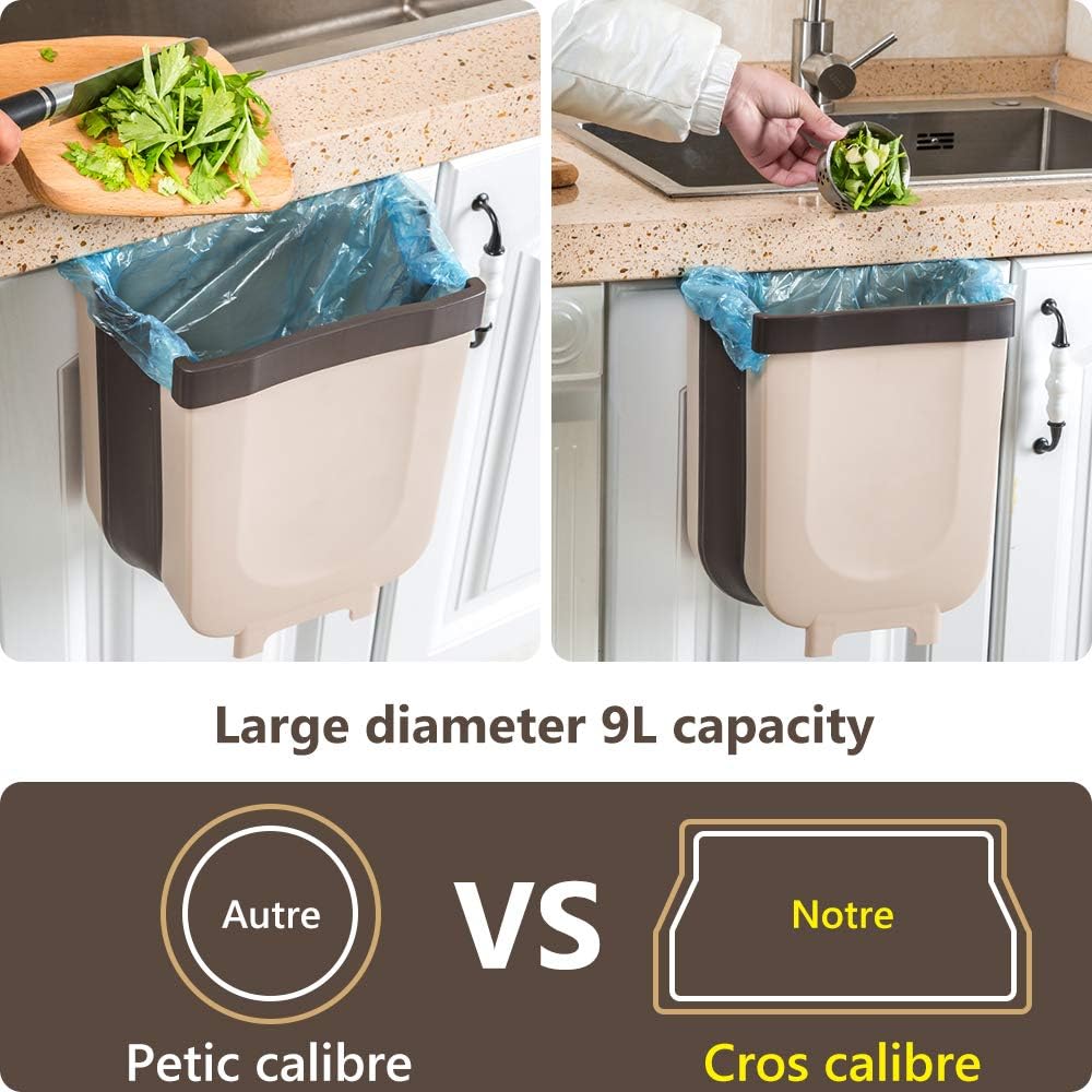 Almacenamiento y organización Contenedor Colgante de Pared Cubo de