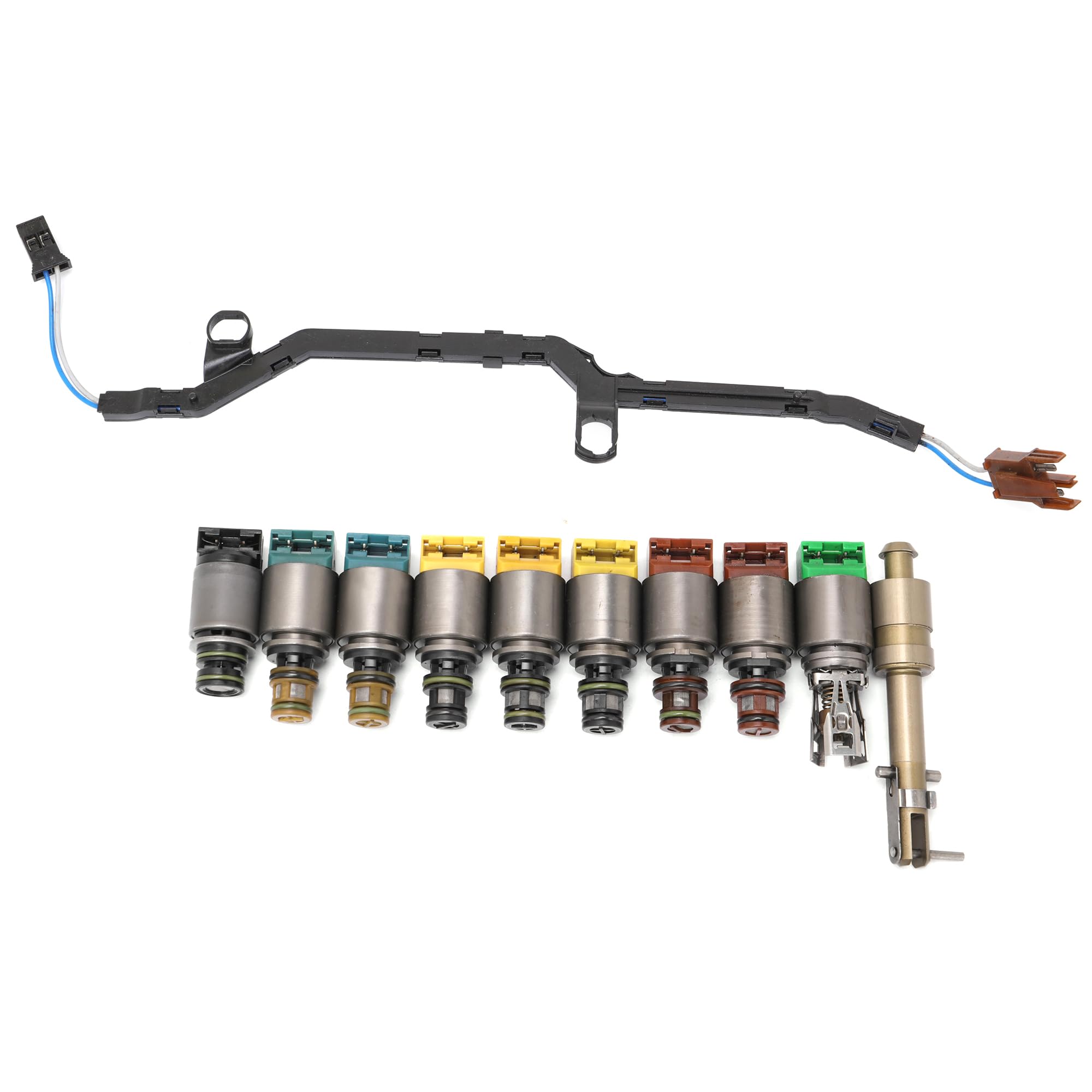 Photo 1 of 1068298047 Valve Body Transmission Solenoid Kit Fit for BMW 528i 535i 550i 740i X5 750i Replacement Part