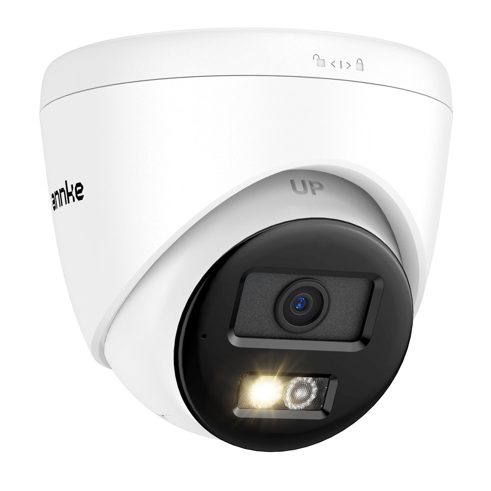 ANNKE 3K PoE CCTV Camera Outdoor, Super HD Security Camera with Human/Vehicle Detection & 100ft Night Vision, 2 Way Audio, Compatible with Alexa, IP67 Weatherproof, 512GB MicroSD Slot