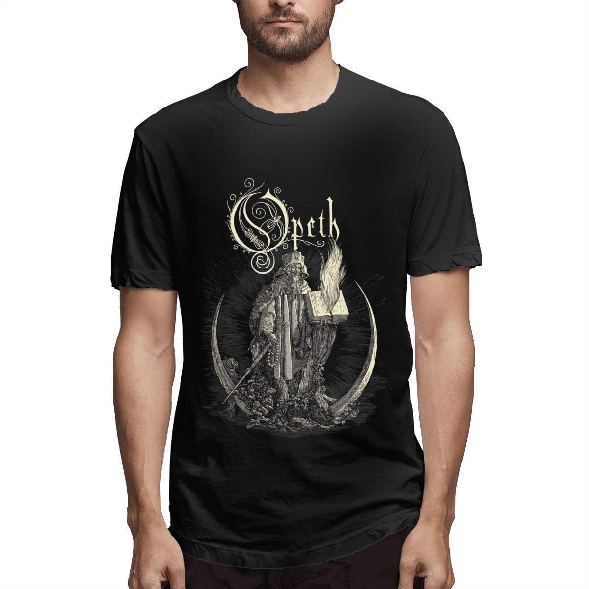 Biftersc83u Opeth T Shirt Men's O Neck Short Sleeve Fashion Casual Tees