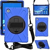 ZenRich Case Compatible for Lenovo Tab M10 FHD Plus Case (2020) TB-X606F TB-X606X 10.3" Case with Kickstand,Hand Strap and Sh