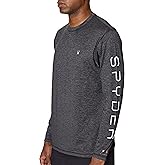 Spyder Men's Long Sleeve Rashguard – Quick-Dry Swim Shirt Sun Protection, Performance Top