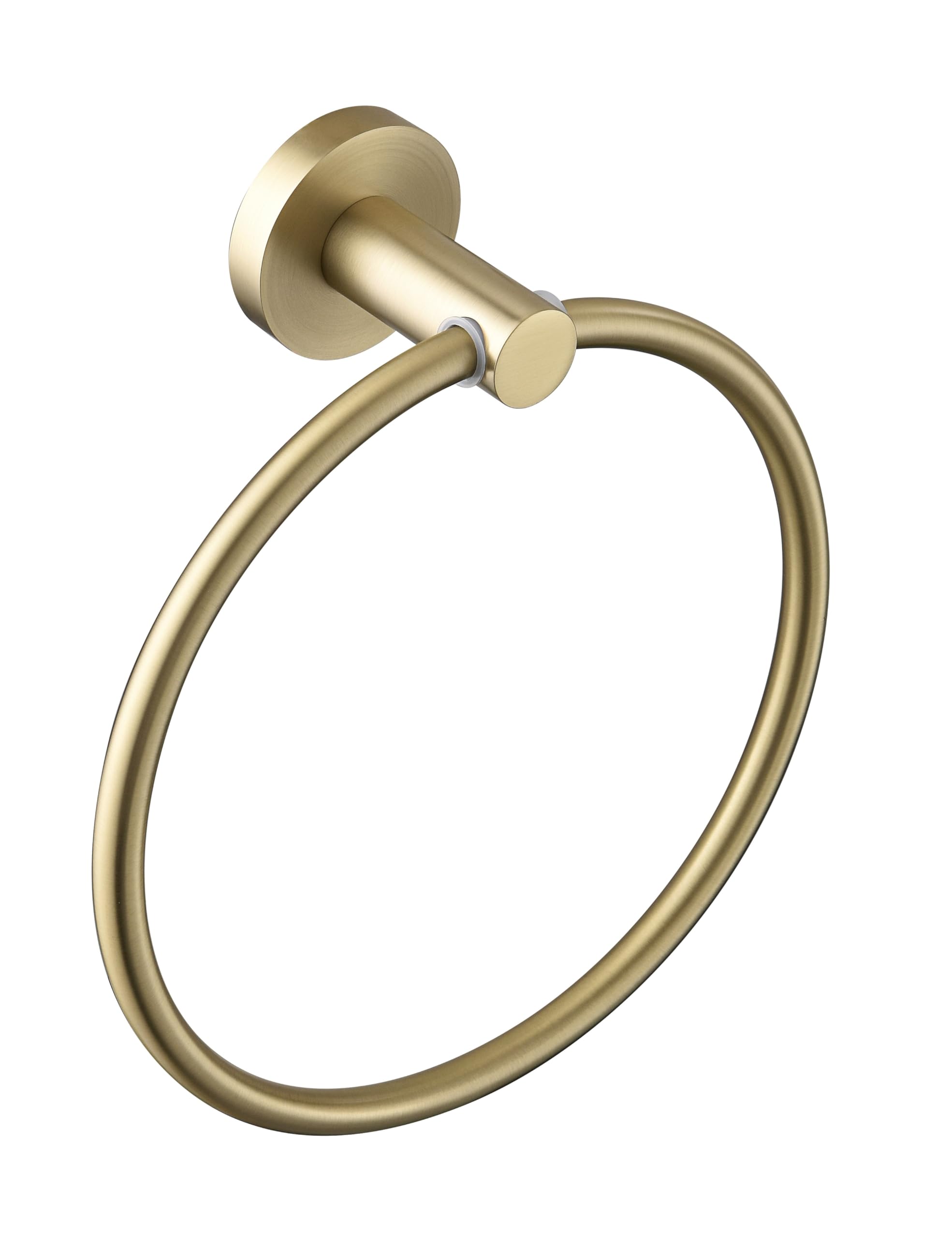 Round Ring Brushed Brass