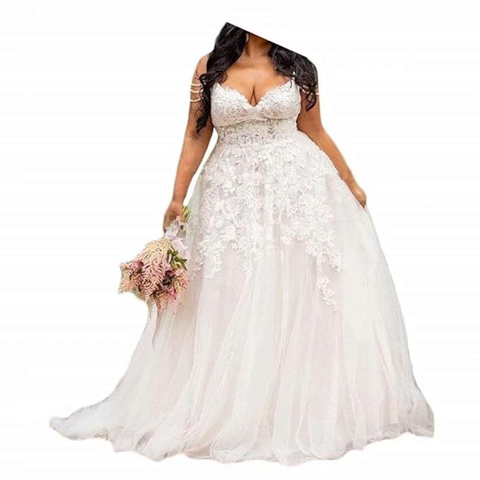 amazon wedding dresses plus size