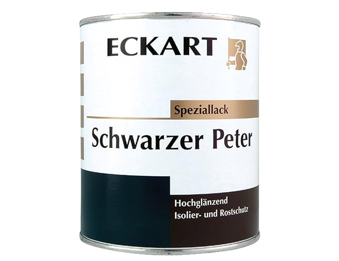 Eckart 87027 Ofenrohrlack, 125 ml, schwarz