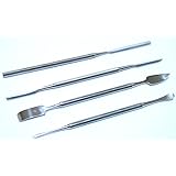 BDEALS 4 Pc Spatula Set Stainless Steel