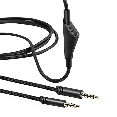 Headphone Cable Inline Mute Cable Astro A40 Tr MQDITH Replacement