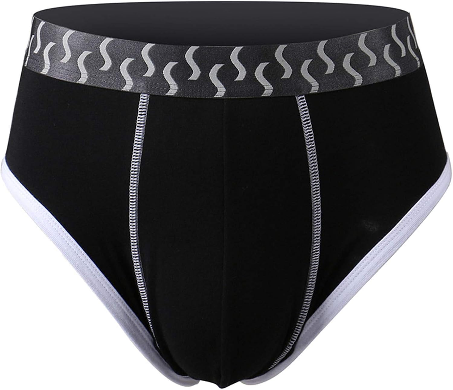 Soluo Men's Cotton Stretch Briefs Underwear Support Underpants MidRise