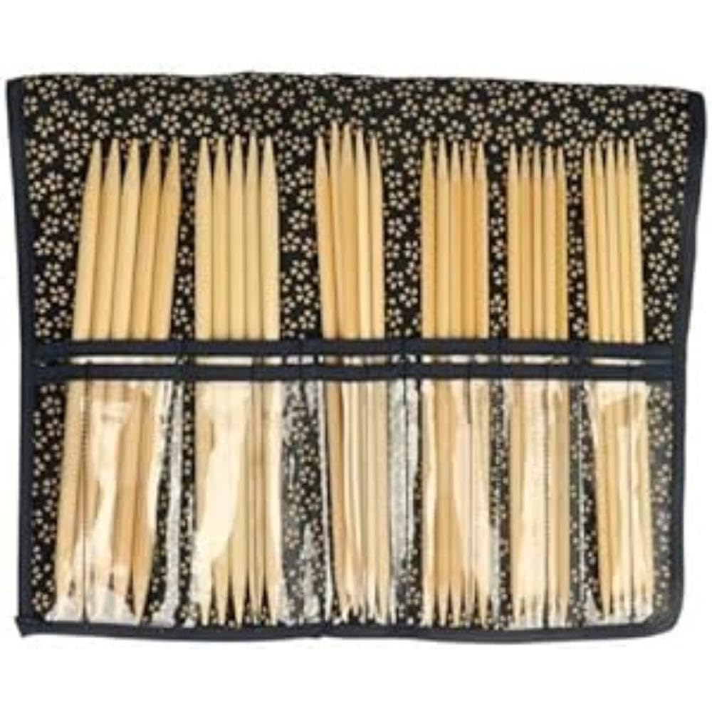 Seeknit - Seeknit Shirotake Blue (20cm) Double-Pointed Needle Set Large Size - 1 Piece