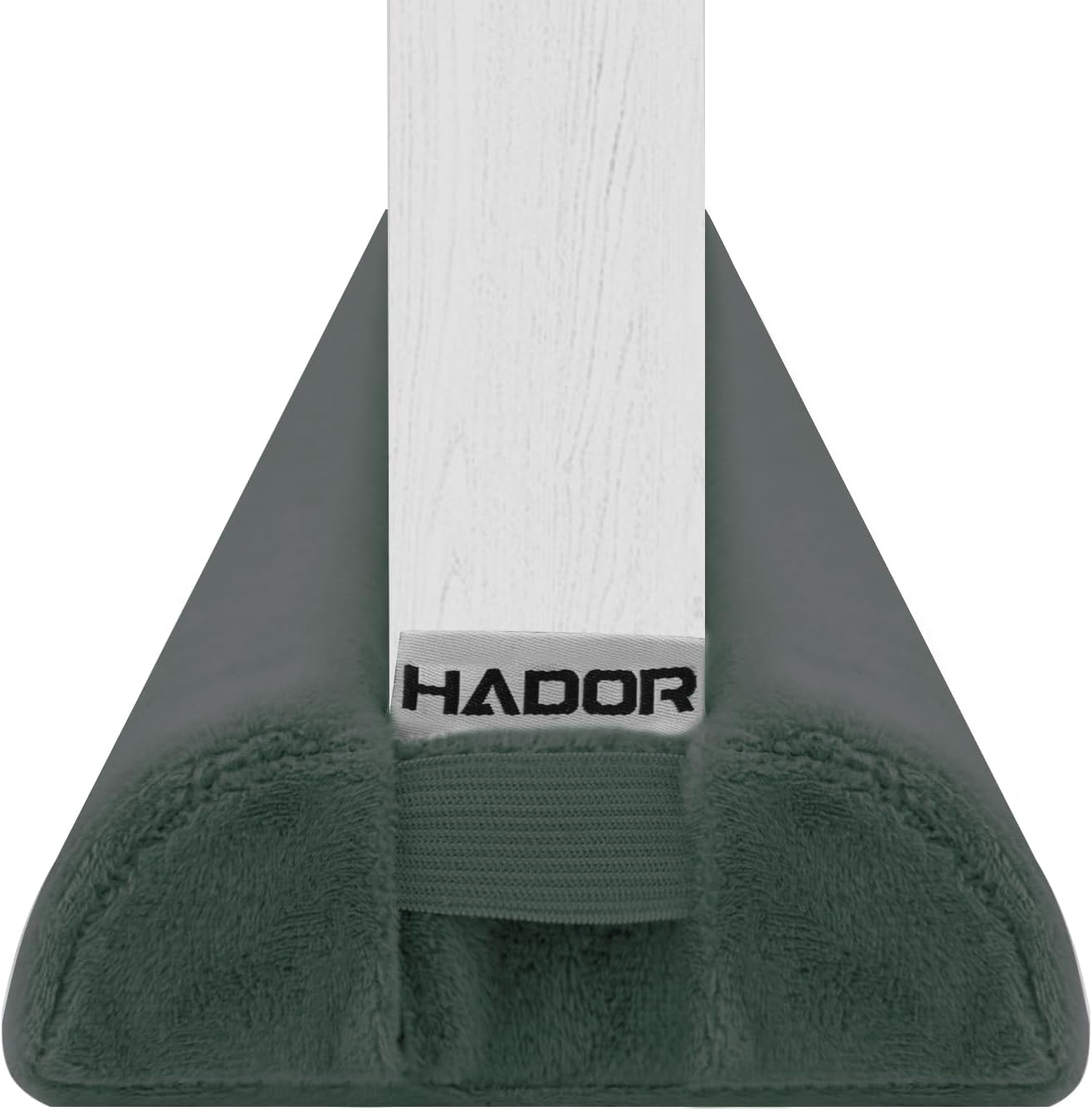 Draft Stoppers - HADOR Double Side Draft Stopper Noise Blocker 36 in for Bottom of Door, Dark Gray Twin Triangle Door Draft Stopper Seal Gap Machine-Washable Air Blocker