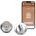 Level Lock Smart Lock Touch Edition - Smart Deadbolt for Keyless Entry Using Touch, Key Card or Smartphone, Bluetooth Lock, C