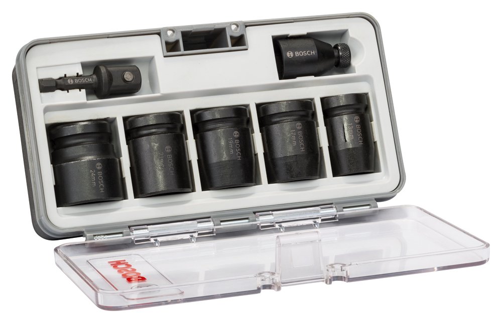 Bosch 2608551029 Impact Control Socket Set (7-Piece)