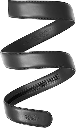 leather ratchet belt without buckle