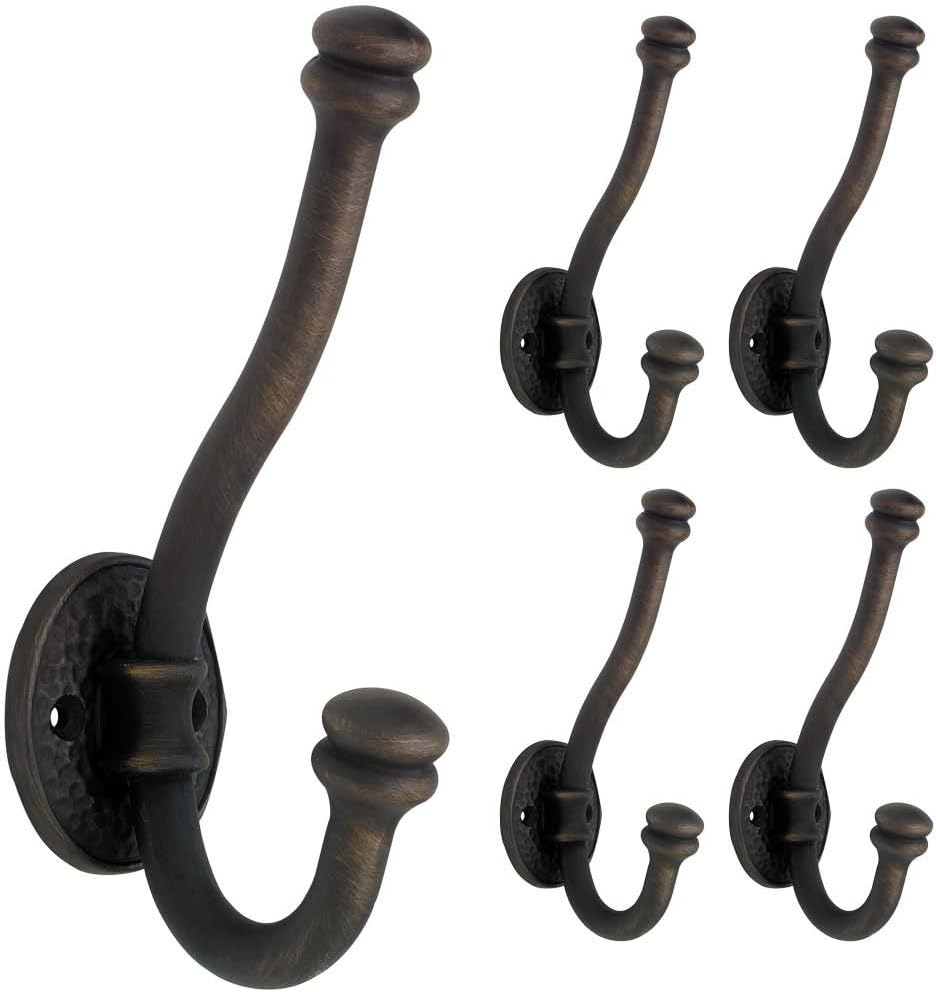 Best Coat Rack Hammered Black Metal