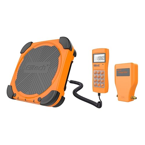 Elitech LMC-300 Electronic Refrigerant Charging Scale for HVAC Wired ...