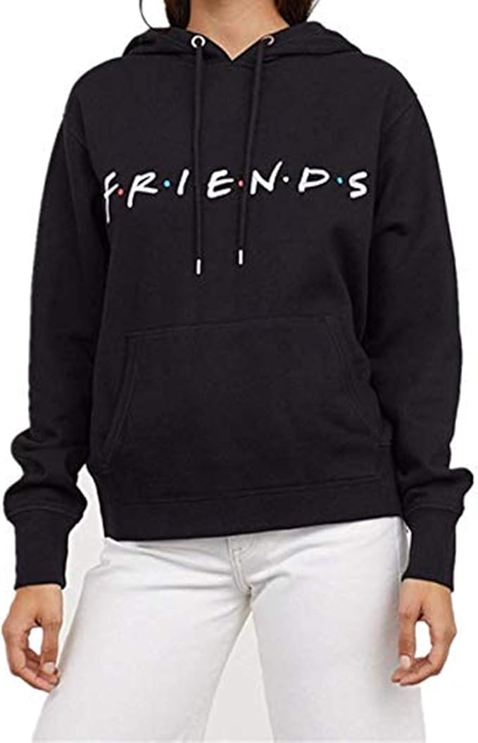 Provone Casual Friends Print Pullover Hoodies Sweatshirt Friends TV Tops Sweaters