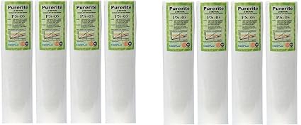 HOLMES Ro Pre Filter Kemflow Ro Water Purifier Filter Sediment Pp (Spun) 5 Micron. 8 Pcs