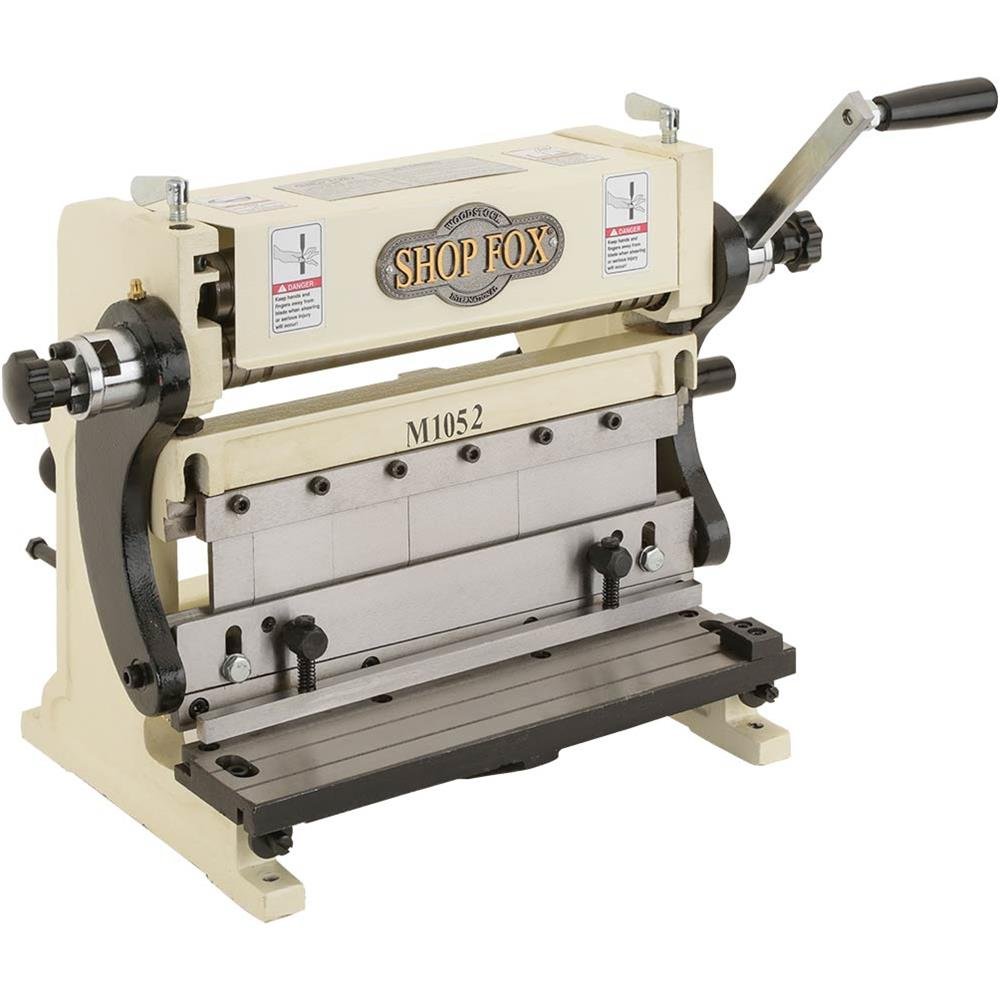 Shop Fox M1052 3-In-1 Sheet Metal Machine, 12-Inch