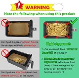 YQL Air Fryer Liners 100PCS for Ninja Instant Vortex Dual Air Fryers view 6
