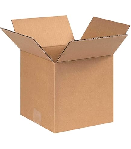 Amazon.com: PARTNERS BRAND 9x9x9 Corrugated Boxes, Small, 9L x 9W
