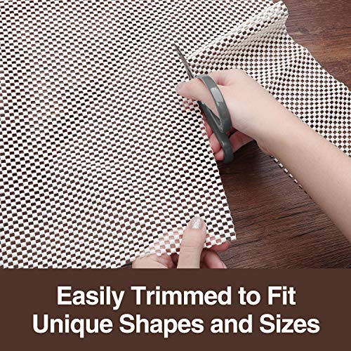 Veken NonSlip Rug Pad Gripper Extra Thick Pad for Any Hard Surface