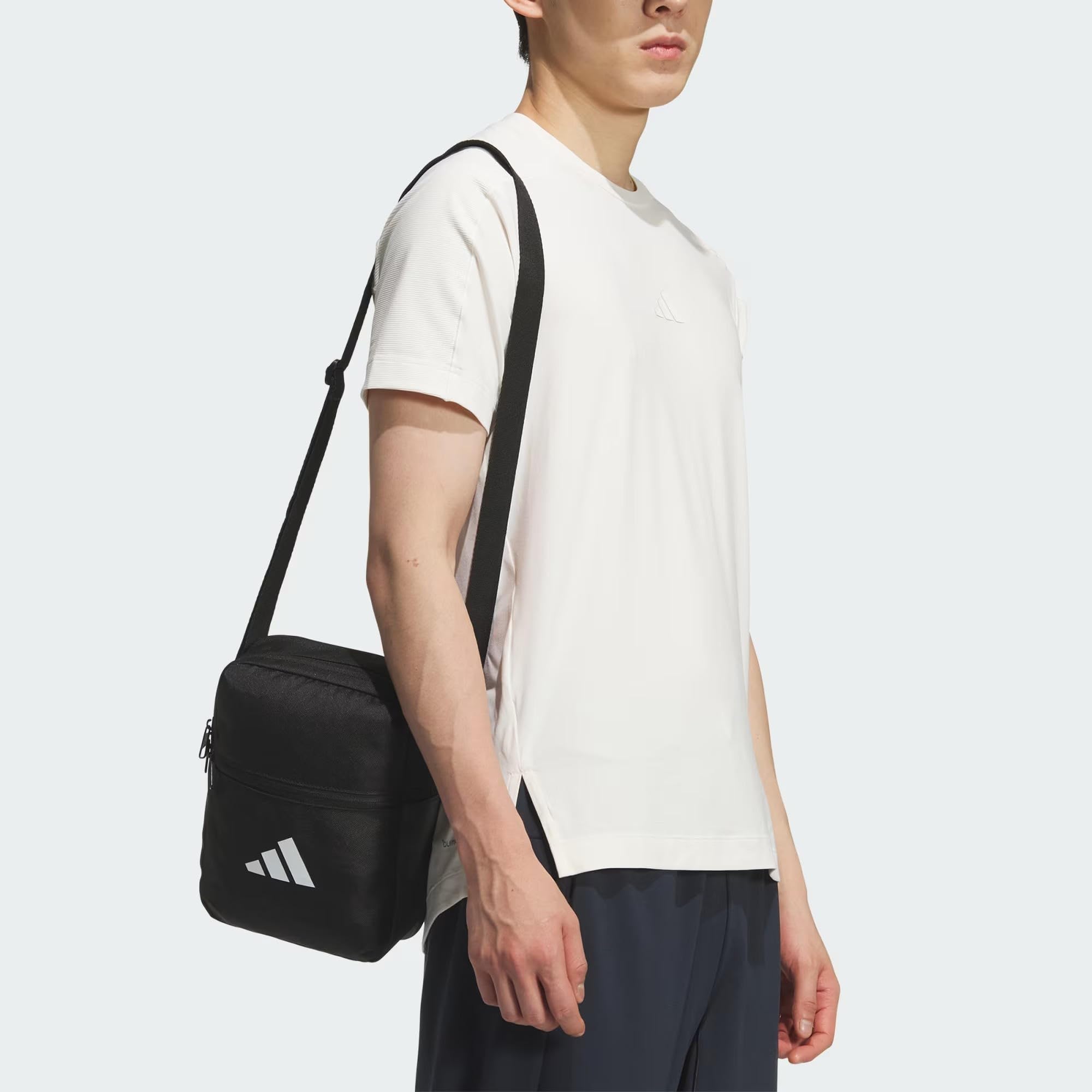 adidas Unisex Essentials Organizer, Black/White, One Size 2