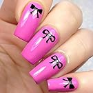 Bow Nail Vinyls By Twinkled T - 1 Sheet of 96 Bow Vinyls