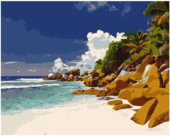Download Peinture couleurs pour les maisons de plage HD