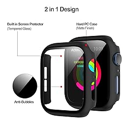 BHARVEST 2 Pack Hard PC Case Compatible with Apple