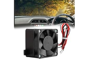 Zerodis Constant Temperature PTC Electric Fan Heater for Car Small Space Heating Incubator, Energy Saving Constant Temperature Heating Heaters(24V 180W)