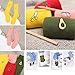 ink2055 Girl Cute Cartoon Fruit Embroidery Hosiery Cotton Elastic Knitting Socks