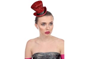 Arsimus Mardi Gras St. Patrick's Day Leprechaun Tinsel Top Hat Accessory