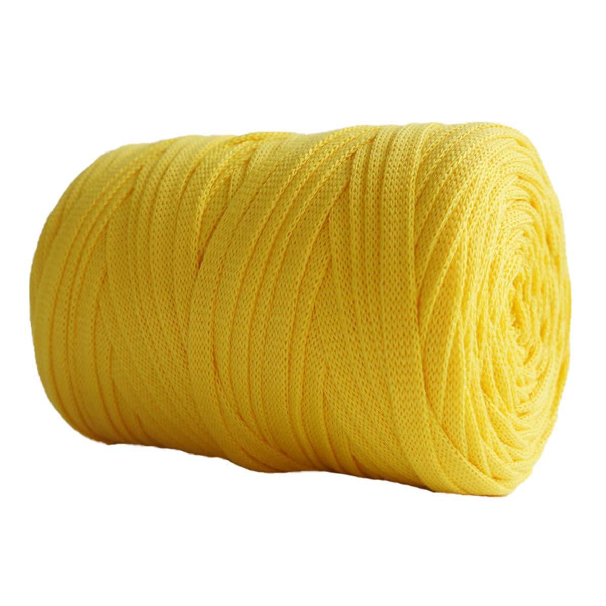 1PCS 250g 8.1oz Soild Color Fancy Yarns DIY Knitting Crochet Yarn Pet Cave Basket Crochet Bag Fabric Yarn Bag Handbag Carpet Cushion Cotton Cloth T-Shirt Yarn