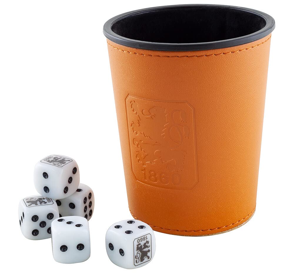 TSV 1860 München Dice cup and cube set