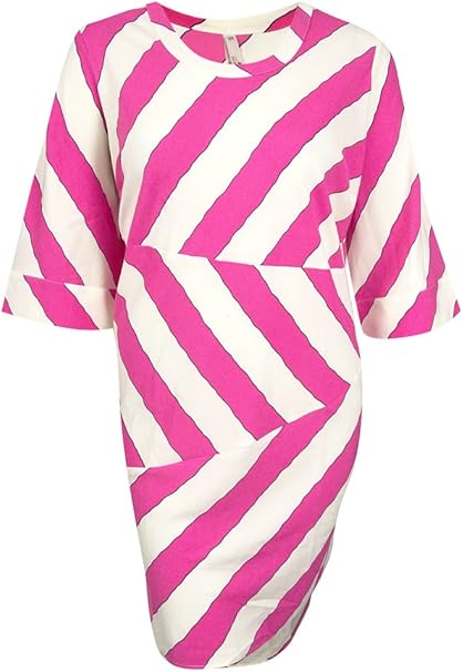 Melissa Mccarthy Seven7 Damen Kleid Mehrfarbig Amazon De Bekleidung