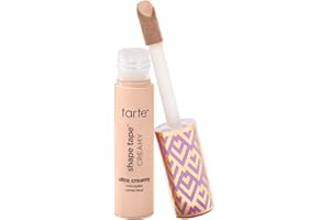 tarte shape tape creamy concealer – Full-Coverage, Hydrating, Natural Matte Finish Formula for Under Eye, Dark Circles, Fine Lines, Redness, Dermatologist-Tested, Vegan, Cruelty-Free