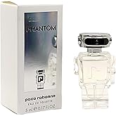 Paco Rabanne Phantom Perfume for Men Mini EDT Splash 0.17 Ounce