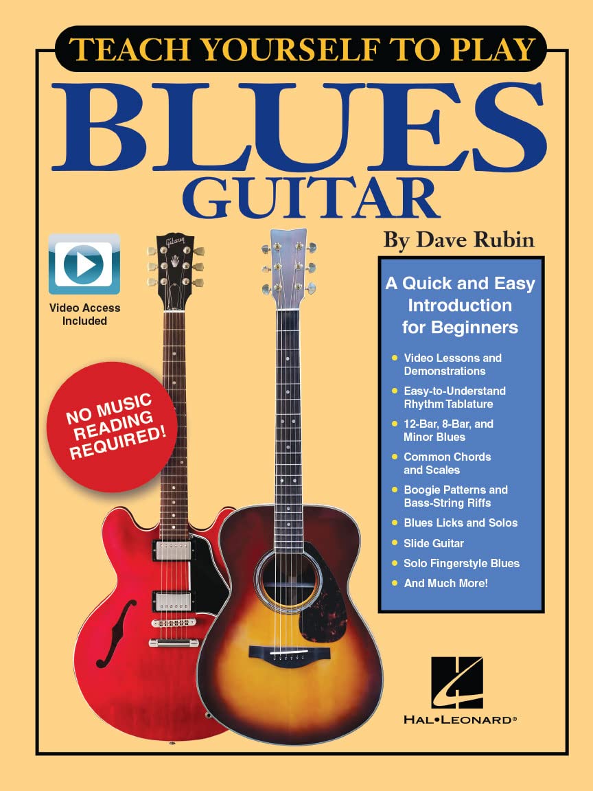 Teach Yourself to Play Blues Guitar. Includes Media Online: A Quick and Easy Introduction for Beginners