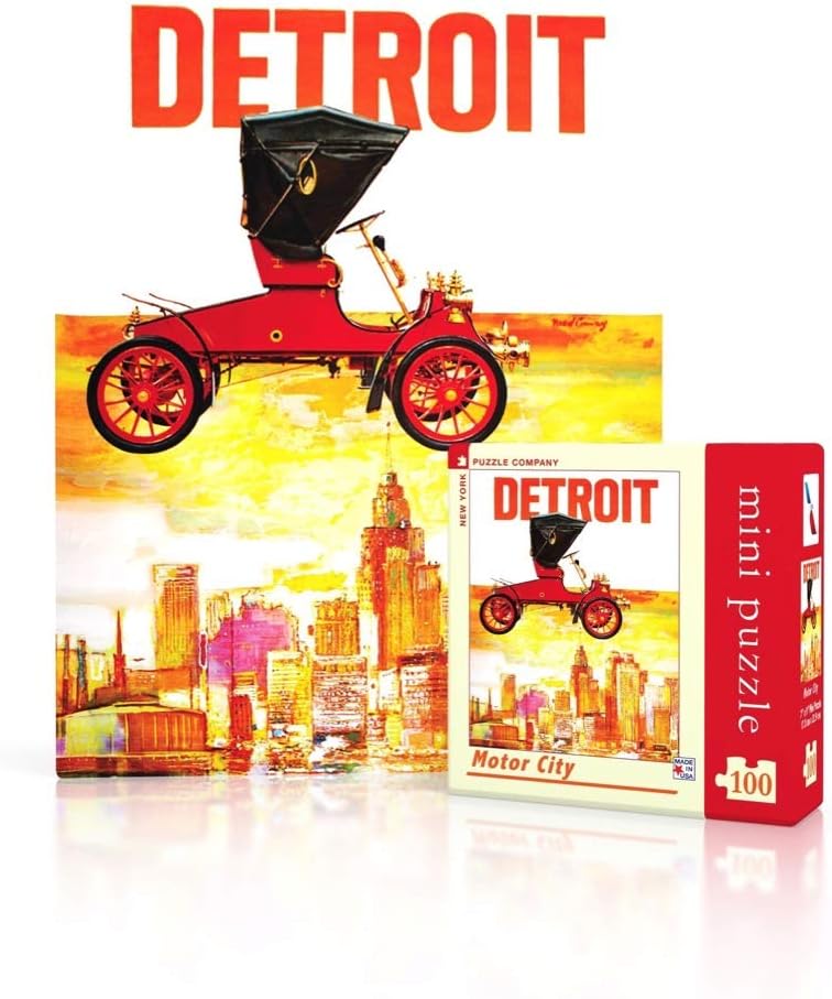 Motor City Mini NYPC American Airlines Collection Mini Puzzle 100