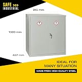 The Products Store COSHH Hazardous Substance Cabinet 1 Shelf 1000x915x457mm UK view 2
